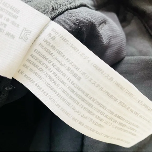 Abercrombie & Fitch SIZE 28 high rise wide leg pants trousers in black - Picture 6 of 6